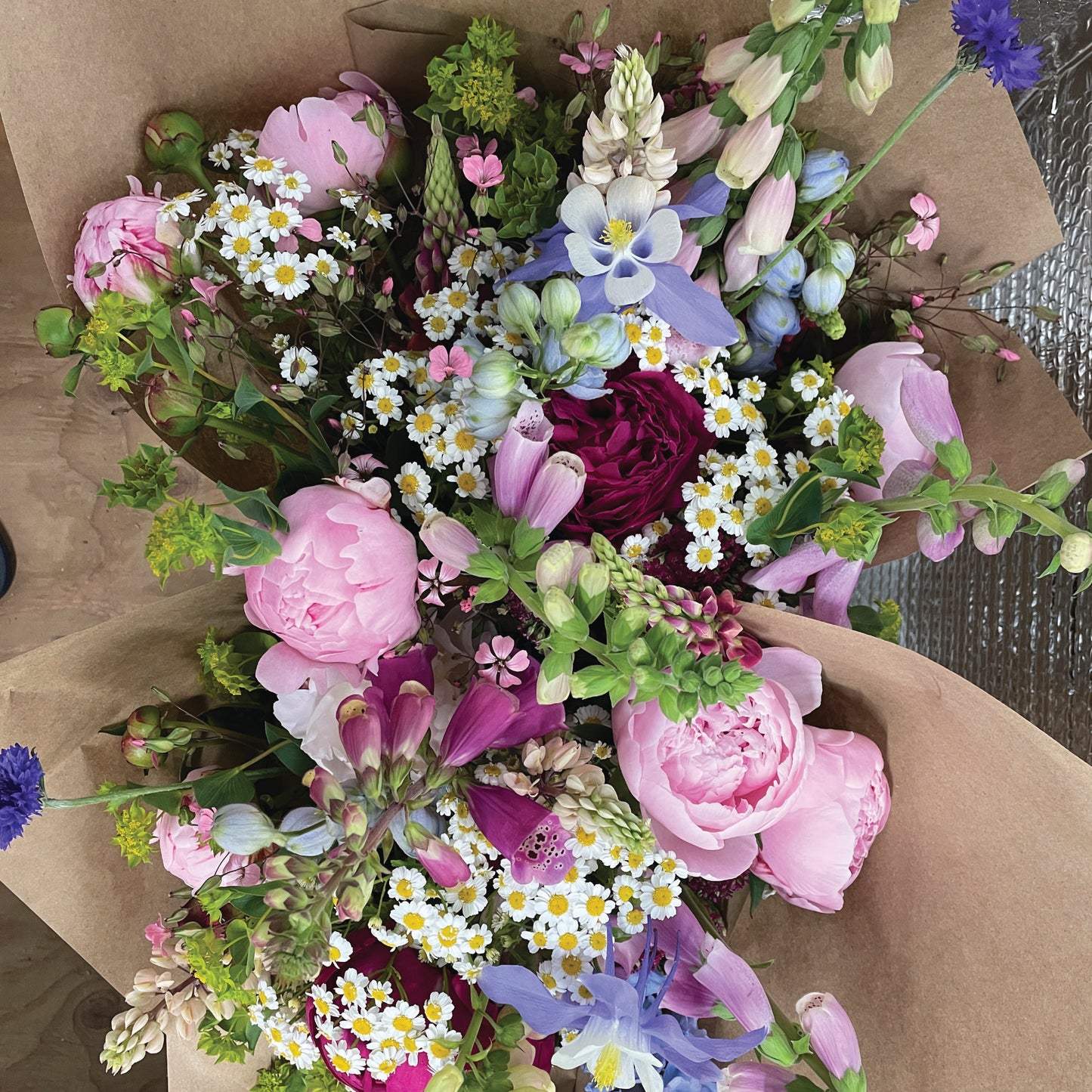 Peonies to Dahlias Bouquet Subscription